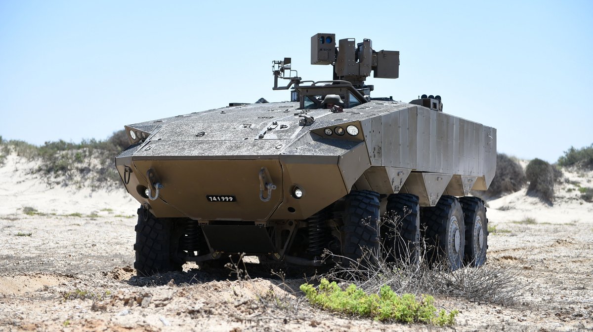 EITAN – O veículo blindado sobre rodas de Israel