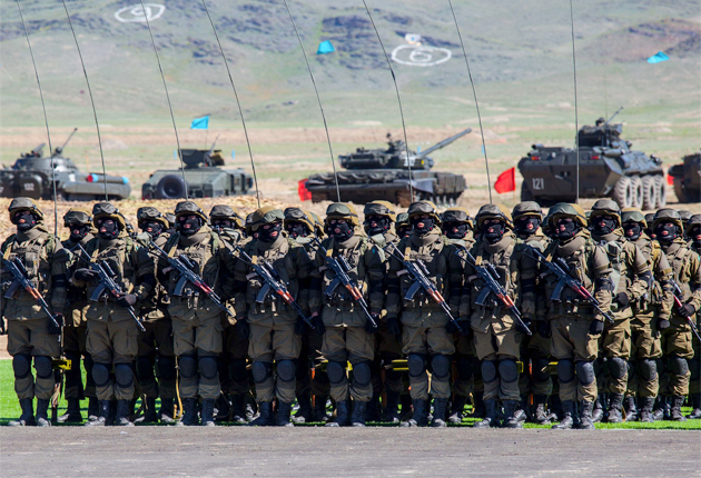 боевой парад вооруженных сил Казахстана (c) kapital.kz