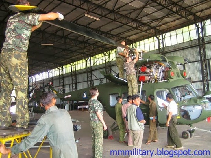  Ми-2 ВВС Мьянмы 
