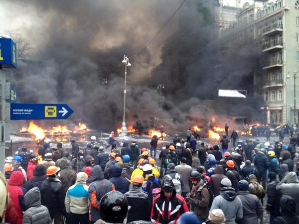  Протесты в Киеве 
