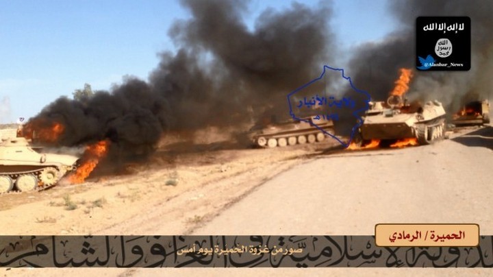  Подбитый танк M1A1 ВС Ирака 