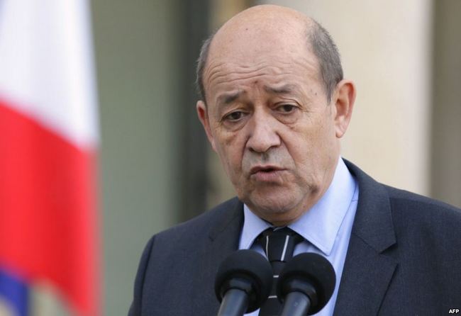  Министр обороны Франции Жан-Ив Ле Дриан 