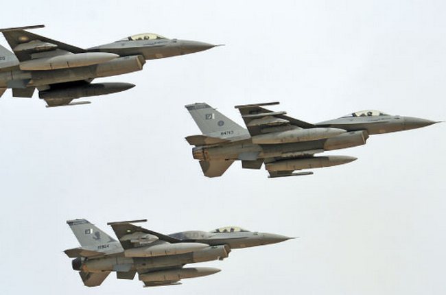  F-16 ВВС Пакистана 