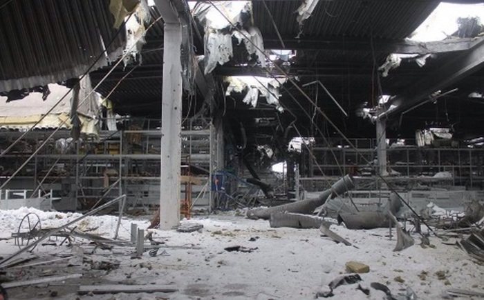  развалины Донецкого аэропорта 