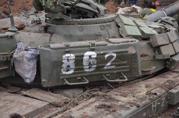 захваченный Т-72Б 