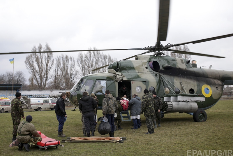  эвакуация раненых из Артемовска  